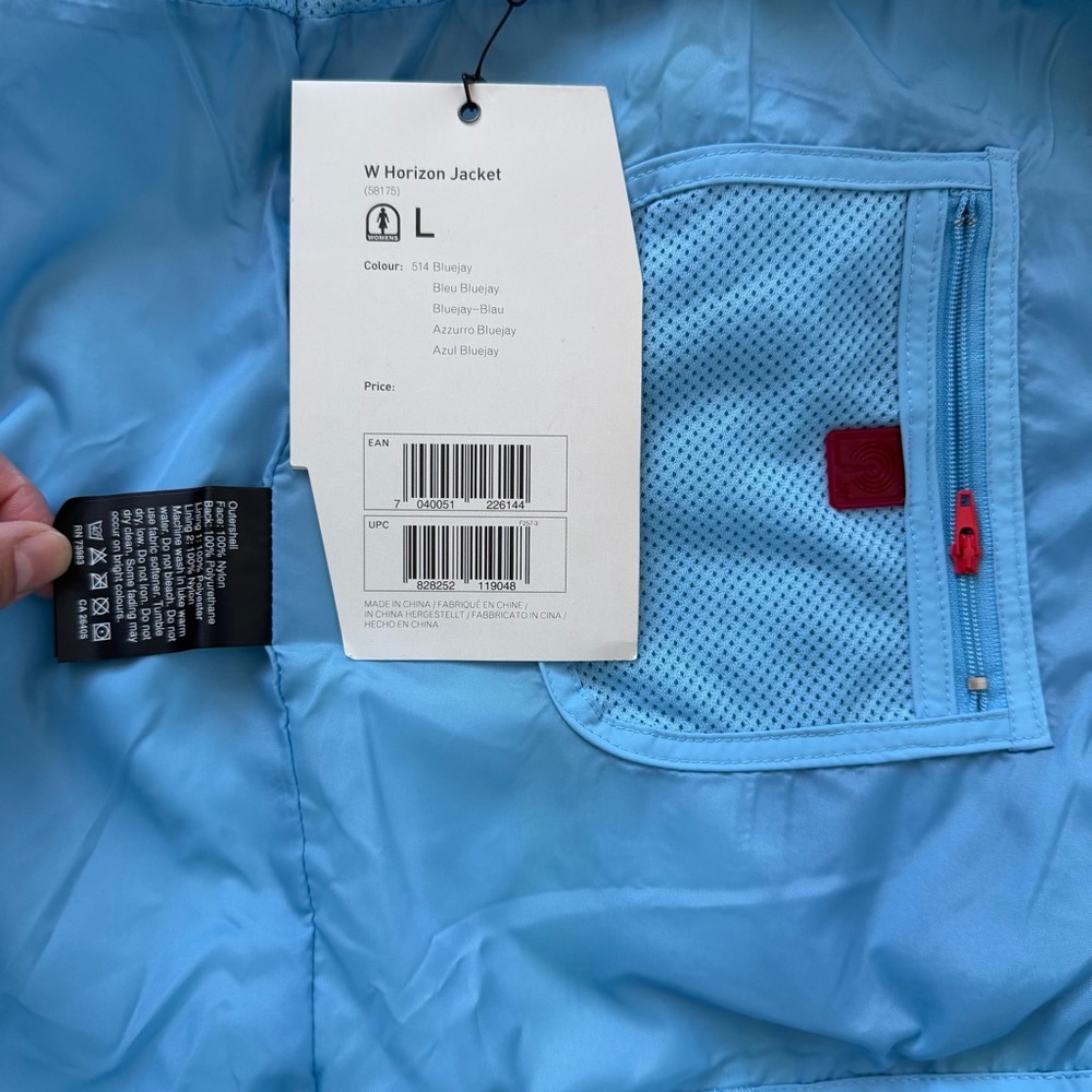 Helly Hansen RARE Y2K 2000's Horizon Jacket Waterproof 3-in-1 Bluejay 58175 Sz L - Picture 12 of 16